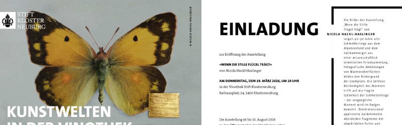 Featured image of post SOLO EXHIBITION "WENN DIE STILLE FLÜGEL TRÄGT"